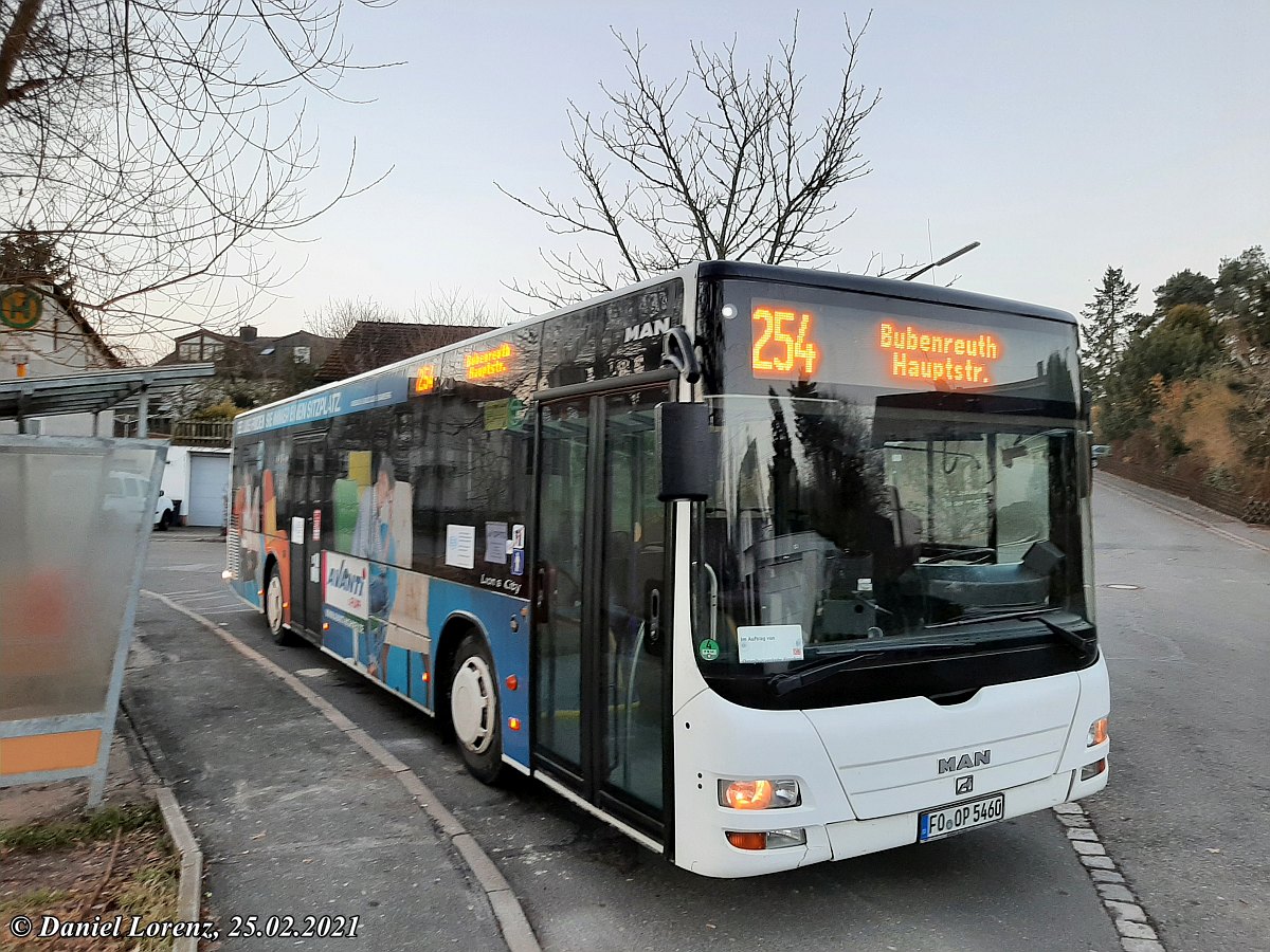 Бавария, MAN A21 Lion's City NL273 № FO-OP 5460