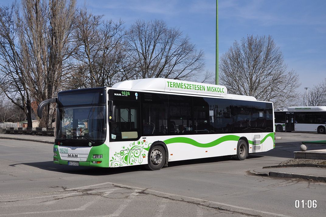 Венгрия, MAN A21 Lion's City NL273 CNG № 1626