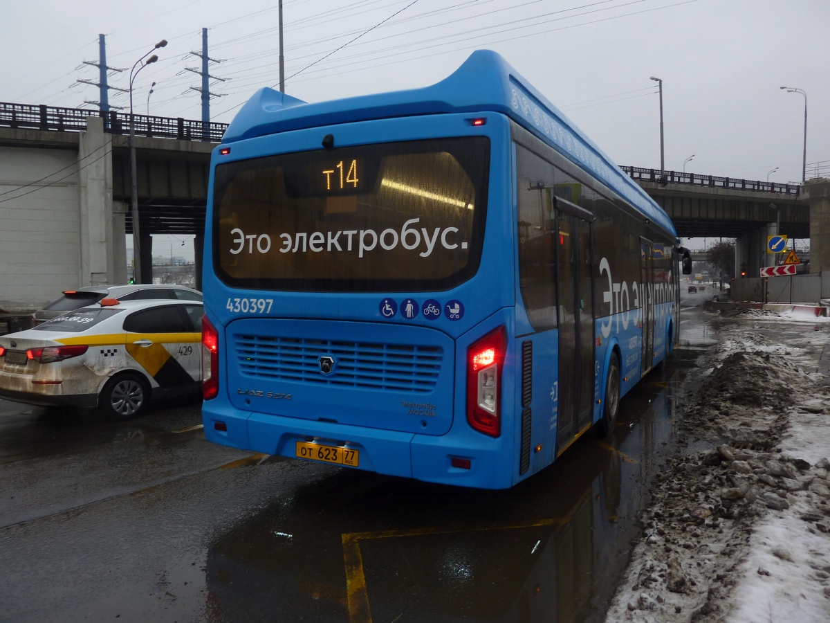 Moskwa, LiAZ-6274 Nr 430397