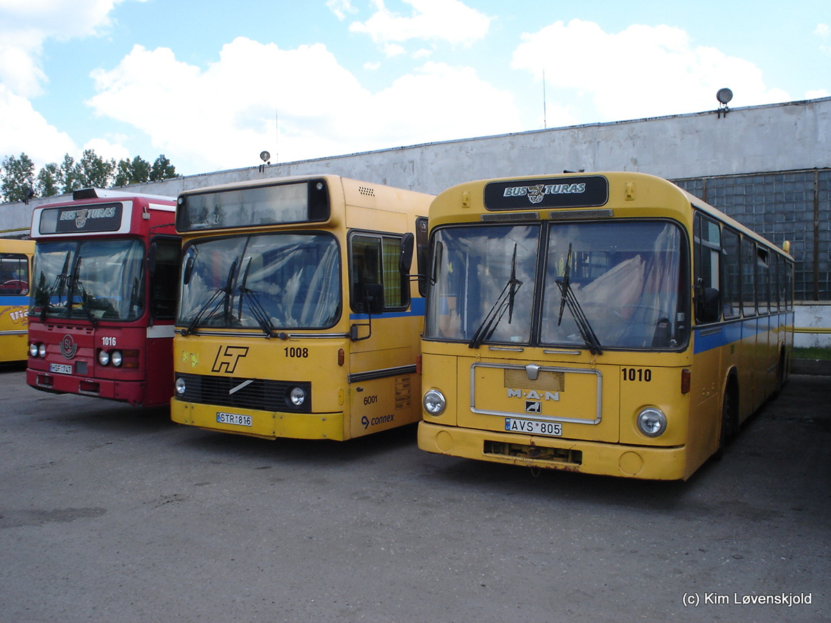 Литва, MAN 192 SL200 № 1010