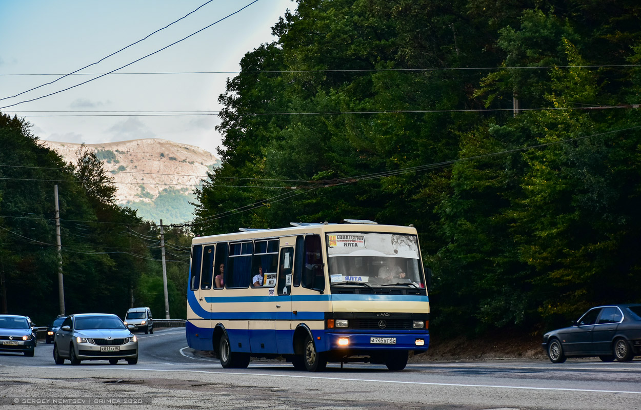 Республика Крым, БАЗ-А079.23 "Мальва" № А 745 ХТ 82