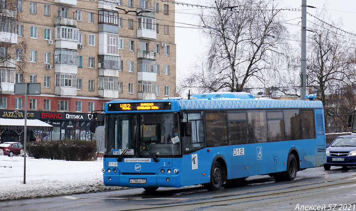 Орловская область, ЛиАЗ-5292.22 (2-2-2) № 012