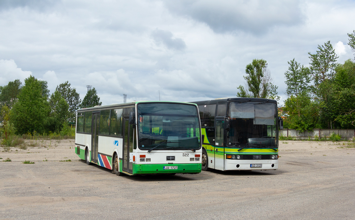 Латвия, Van Hool A370 № 522