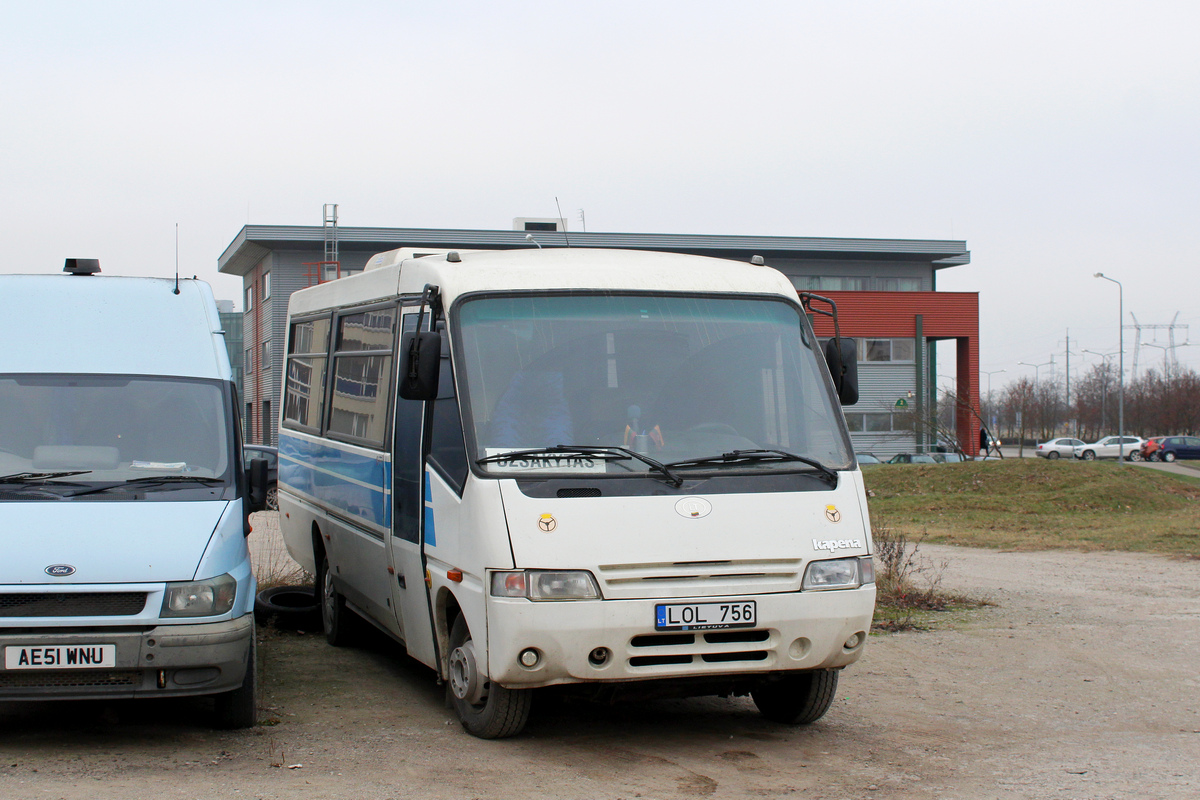 Lithuania, Kapena Thesi Intercity # LOL 756