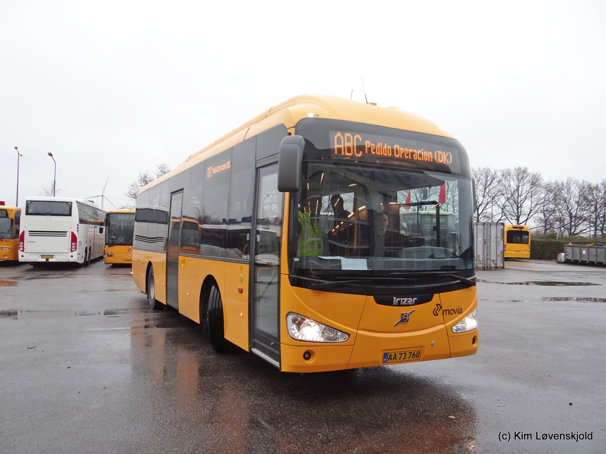 Дания, Irizar i3le № 2960