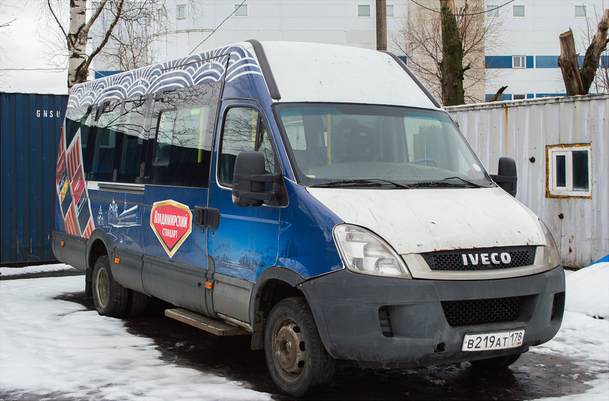 Санкт-Петербург, Нижегородец-2227UT (IVECO Daily) № В 219 АТ 178