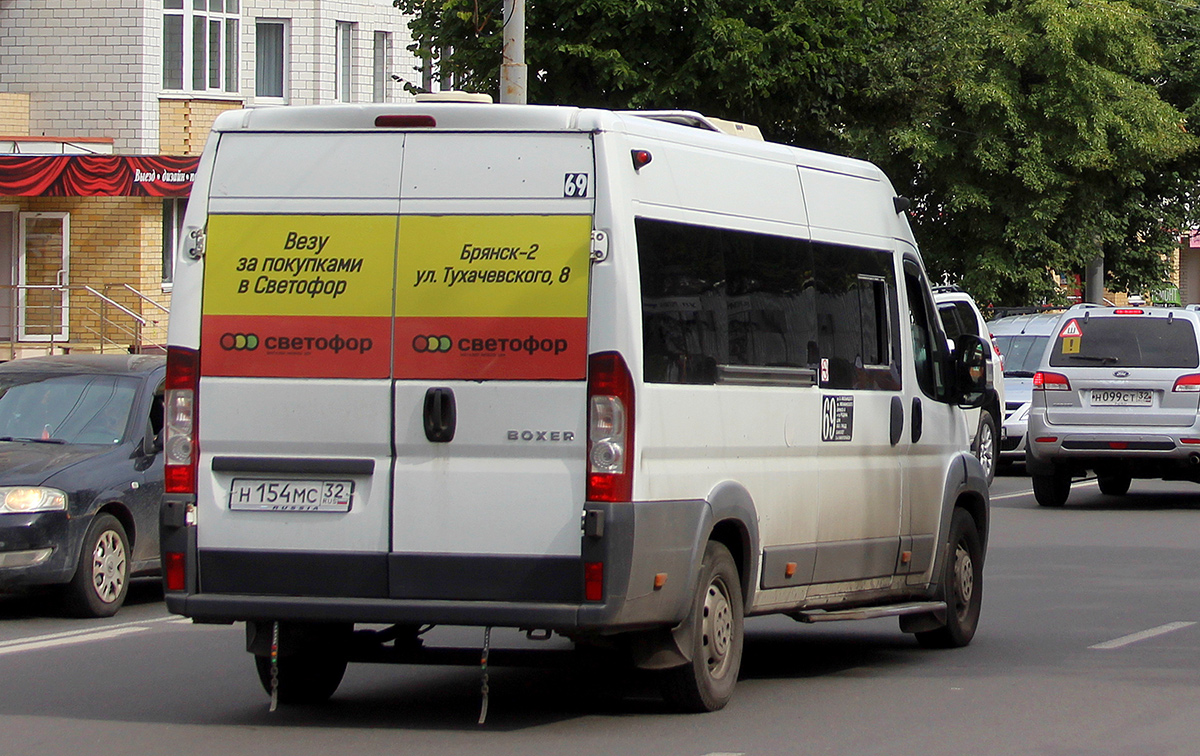 Брянская область, Нижегородец-2227SK (Peugeot Boxer) № Н 154 МС 32