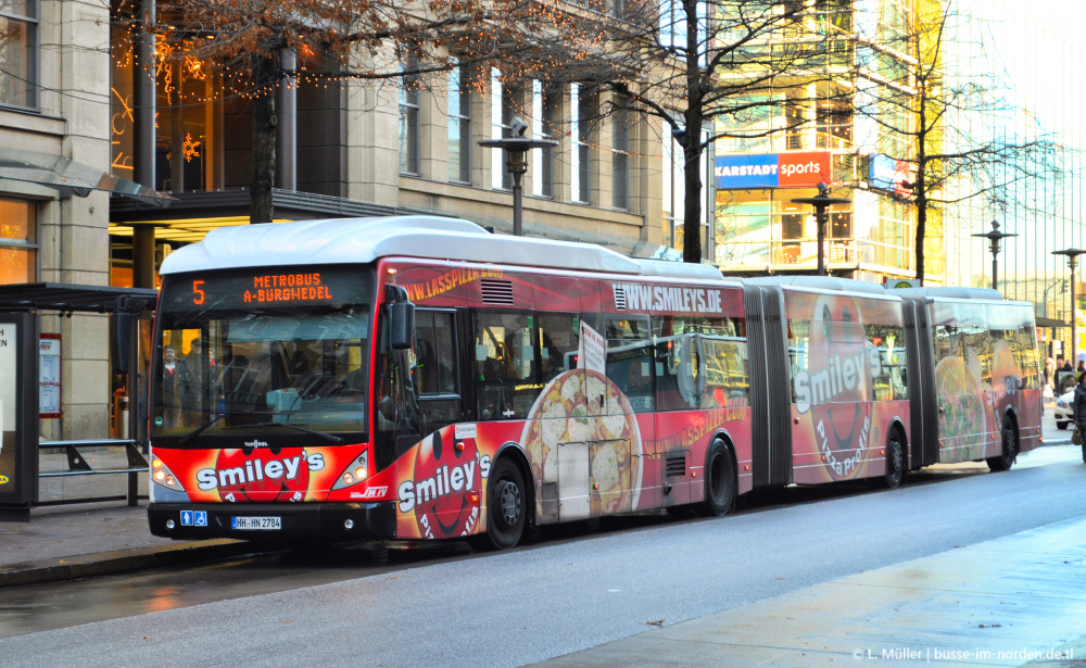 Гамбург, Van Hool New AGG300 № 8704