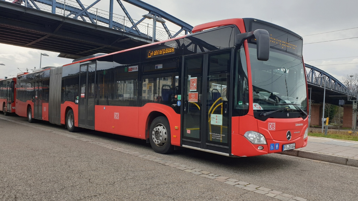 Баден-Вюртемберг, Mercedes-Benz Citaro C2 G № FR-JS 604