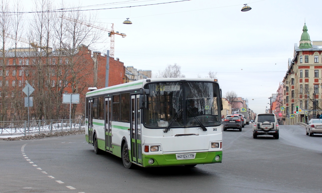 Санкт-Петербург, ЛиАЗ-5293.53 № 302
