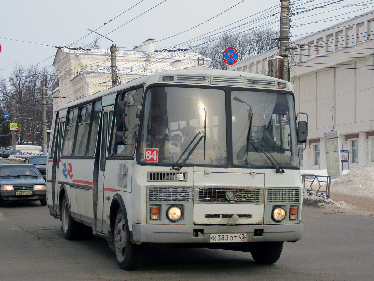 Кировская область, ПАЗ-4234 № Х 383 ОТ 43