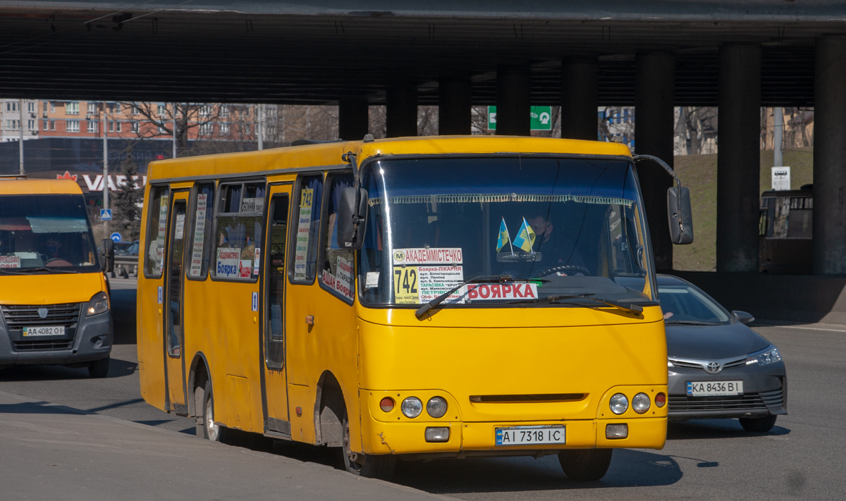Киевская область, Богдан А09202 (ЛуАЗ) № AI 7318 IC