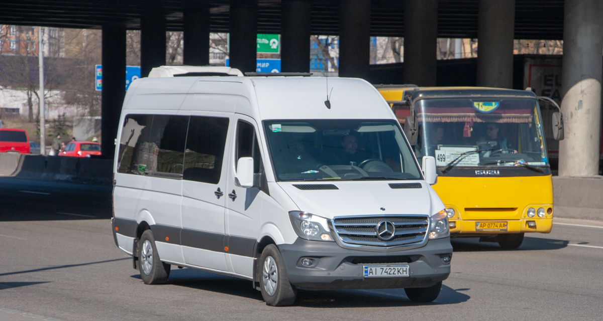 Киевская область, Mercedes-Benz Sprinter W906 316CDI № AI 7422 KH