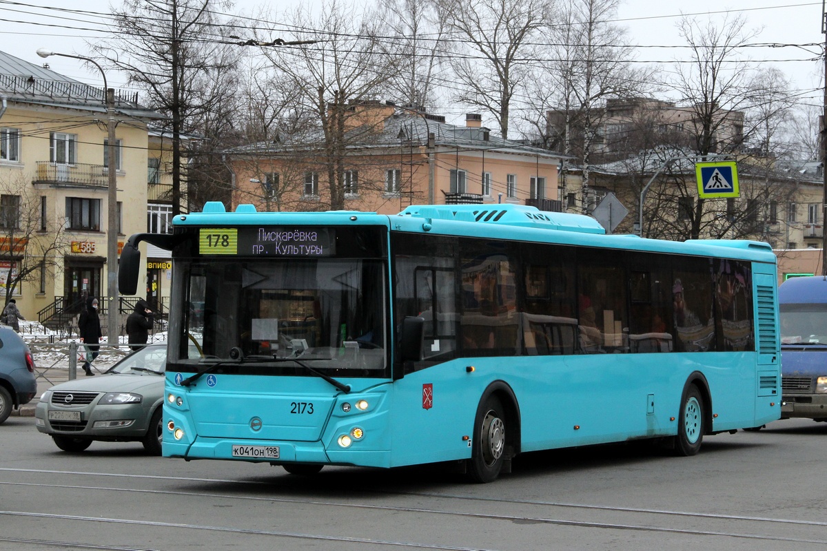 Санкт-Петербург, ЛиАЗ-5292.65 № 2173