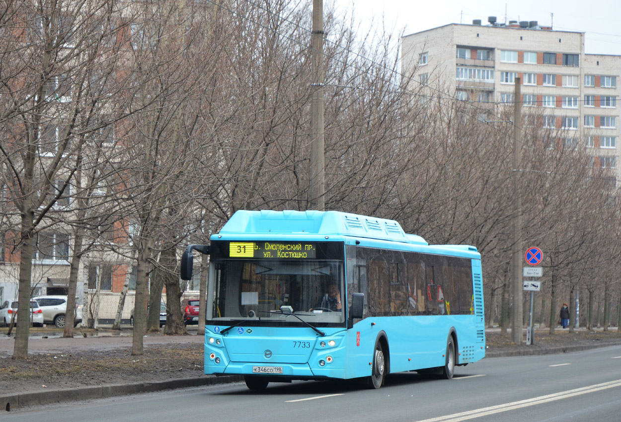 Санкт-Петербург, ЛиАЗ-5292.67 (CNG) № 7733
