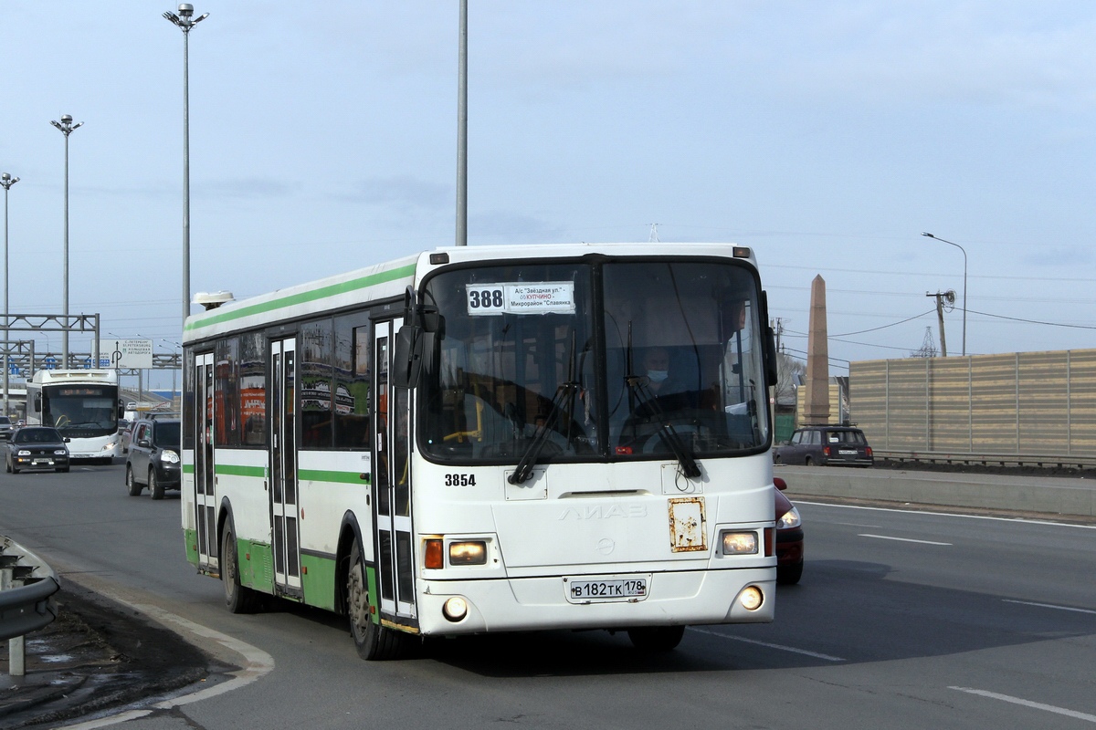 Санкт-Петербург, ЛиАЗ-5293.60 № 3854
