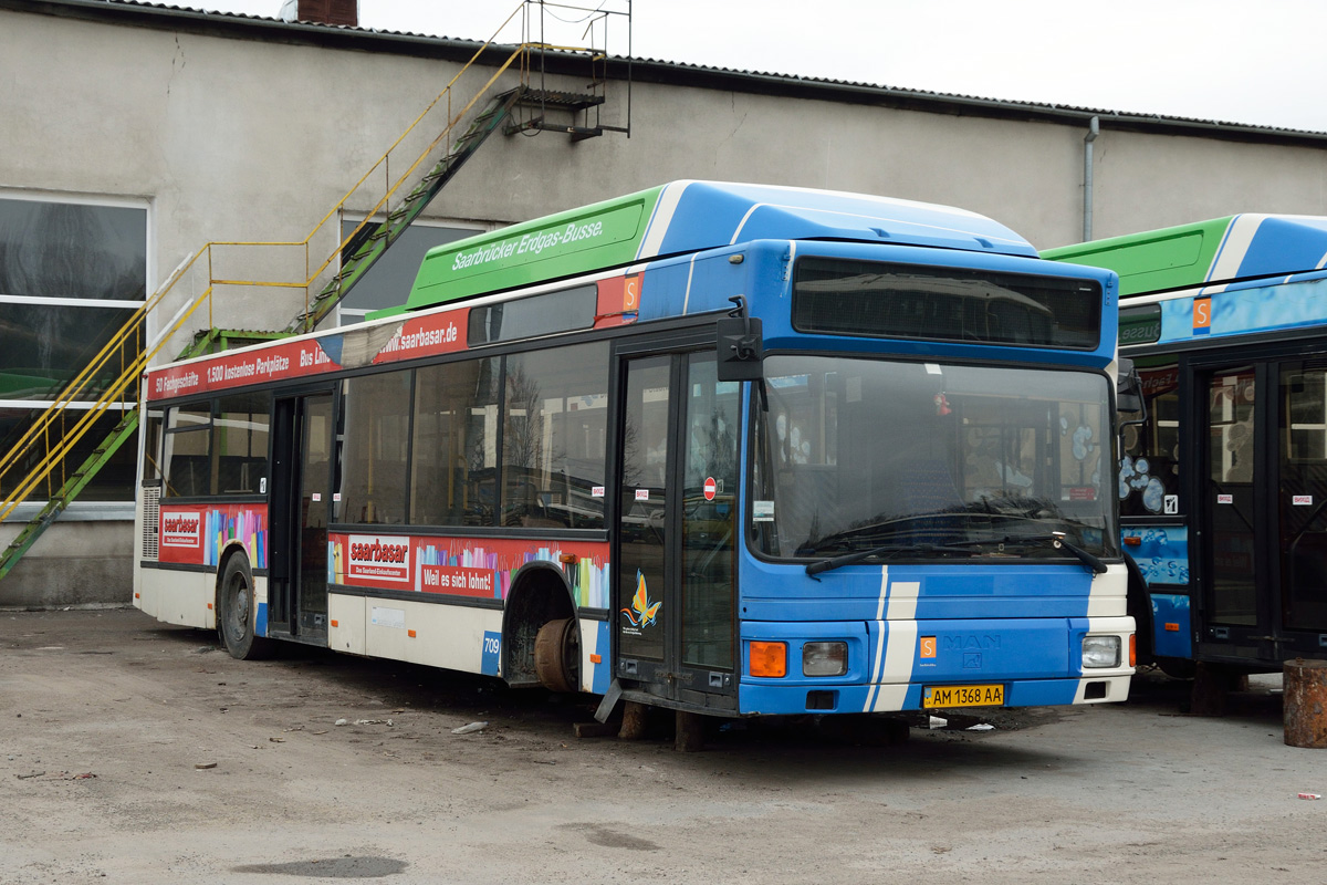Житомирская область, MAN A15 NL232 CNG № AM 1368 AA