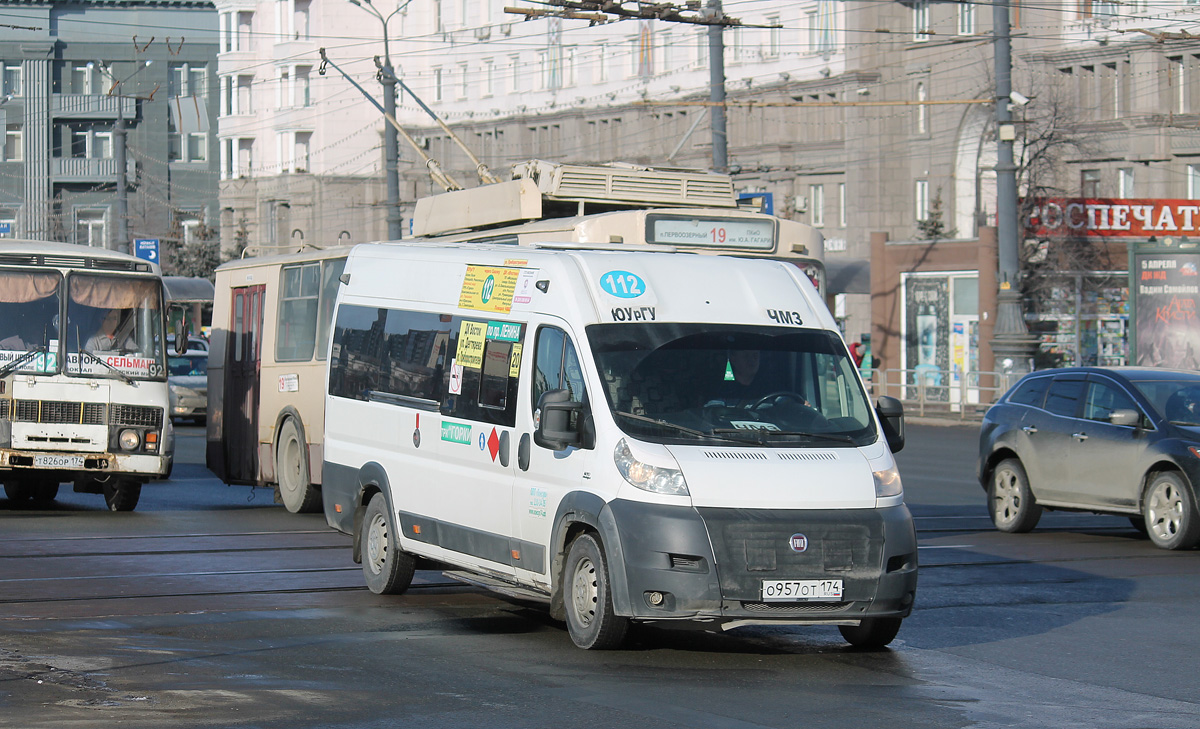 Челябинская область, Нижегородец-FST613 (FIAT Ducato) № О 957 ОТ 174