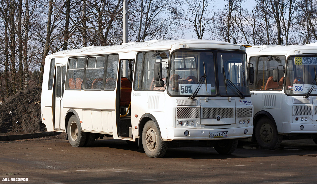 Ленинградская область, ПАЗ-4234-05 № А 209 ЕН 147