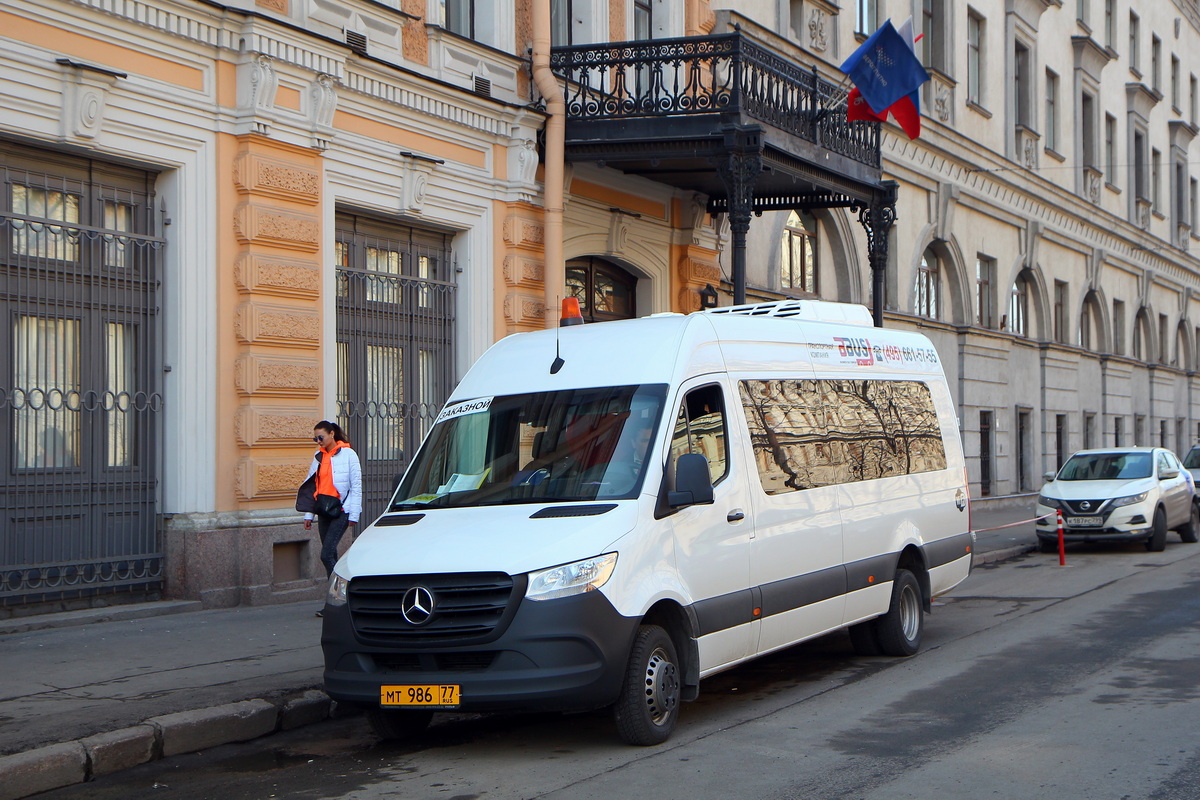 Санкт-Петербург, Луидор-223602 (MB Sprinter) № МТ 986 77