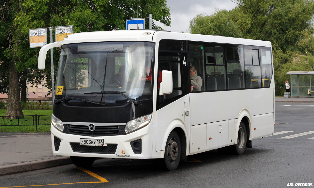 Санкт-Петербург, ПАЗ-320435-04 "Vector Next" № 821