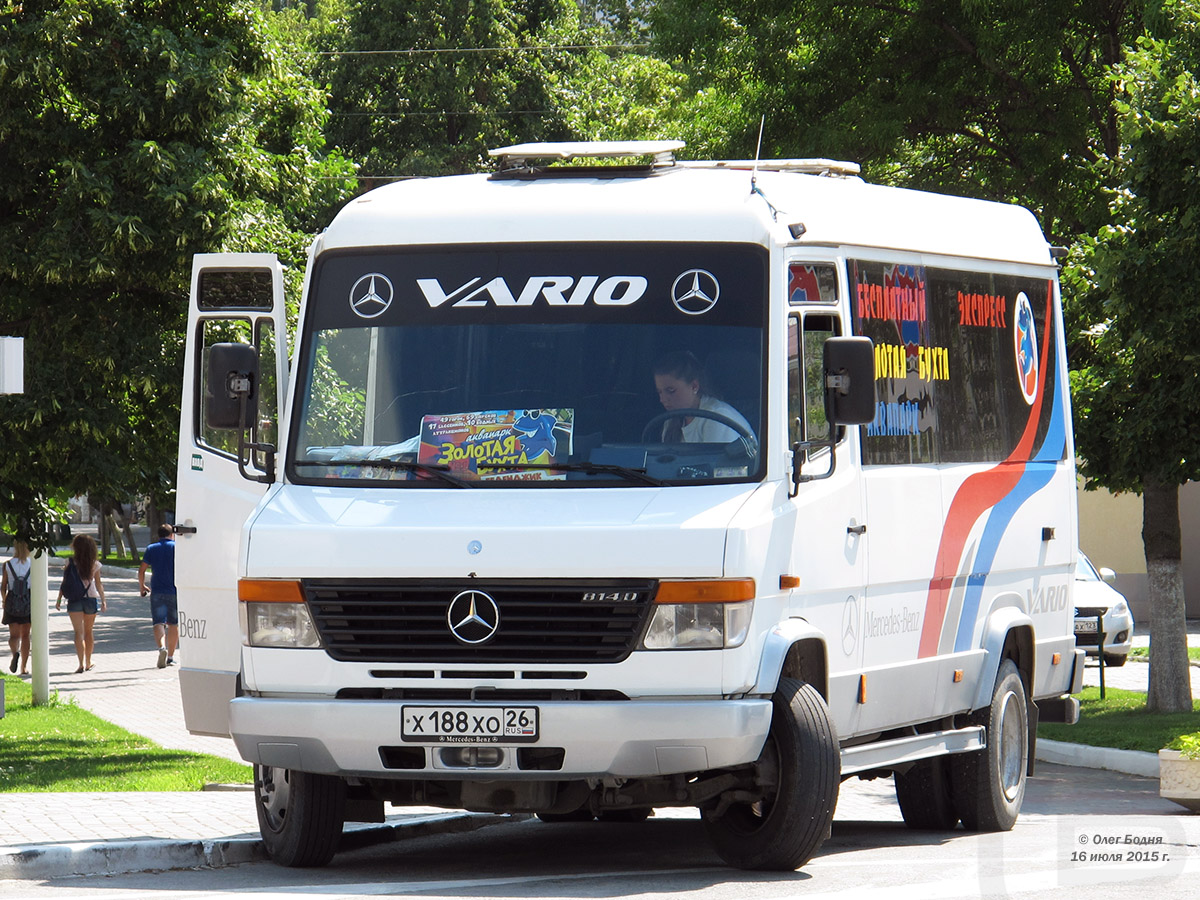 Краснодарский край, Mercedes-Benz Vario 814D № Х 188 ХО 26