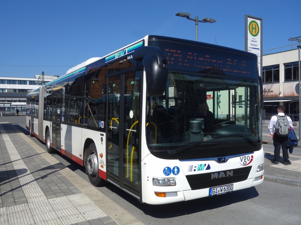 Гессен, MAN A23 Lion's City G NG363 № GI-W 6300