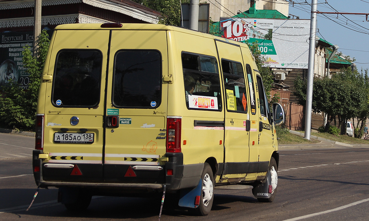 Иркутская область, FIAT Ducato 244 CSMMC-RLL, -RTL № А 185 АО 138