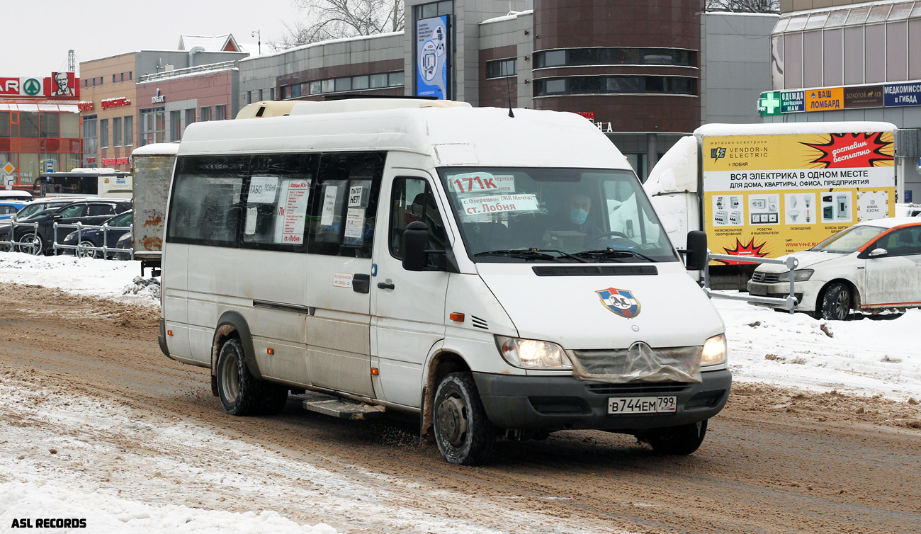 Москва, Луидор-2232DP (MB Sprinter Classic) № В 744 ЕМ 799