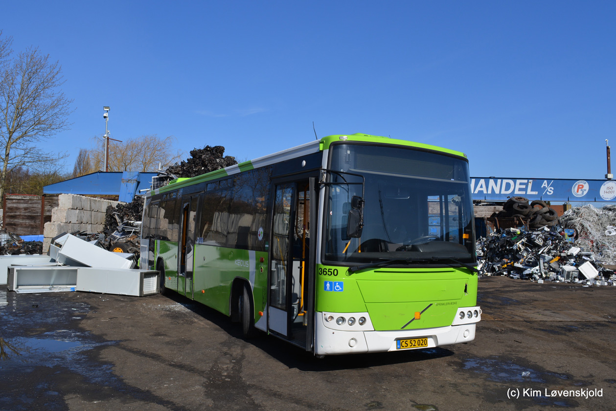 Дания, Volvo 8700LE № 3650