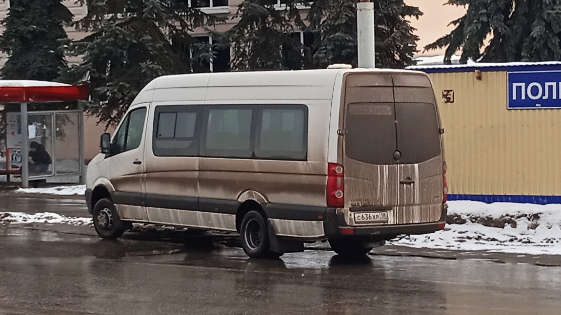 Удмуртия, Луидор-223712 (Volkswagen Crafter) № С 636 ХР 18
