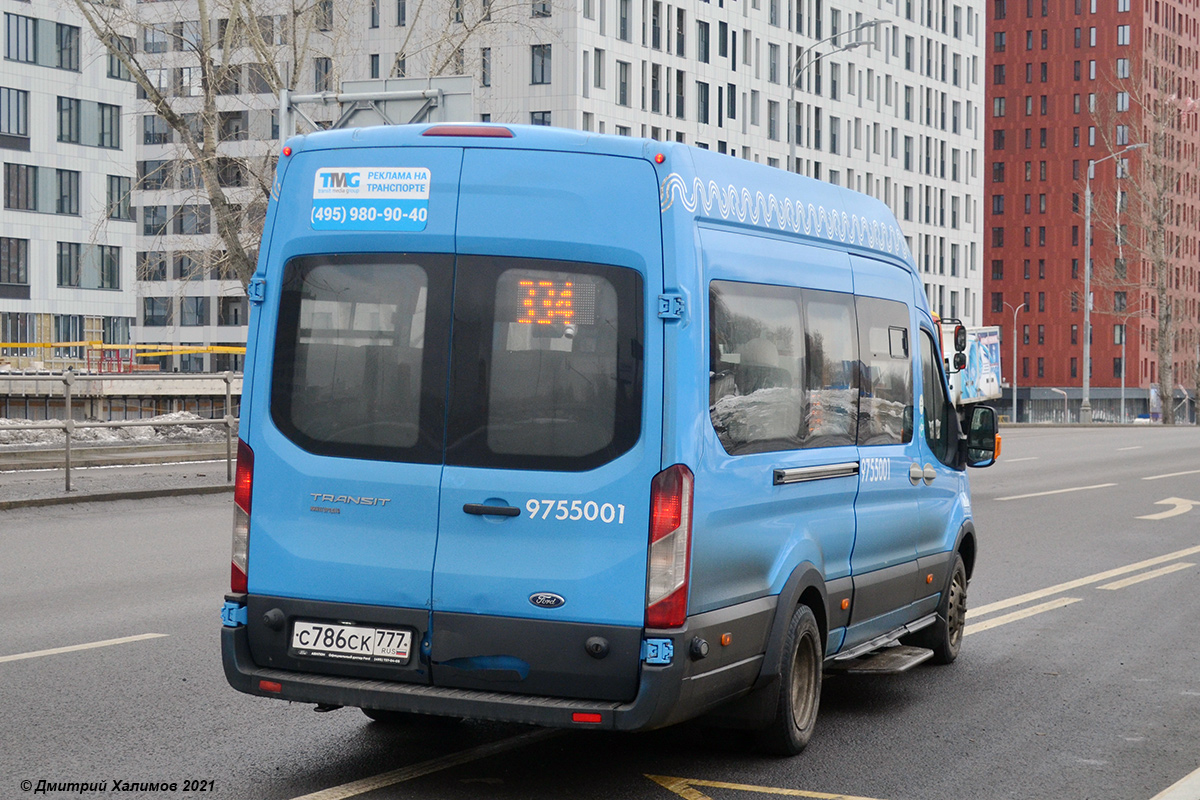 Москва, Ford Transit FBD [RUS] (Z6F.ESG.) № 9755001