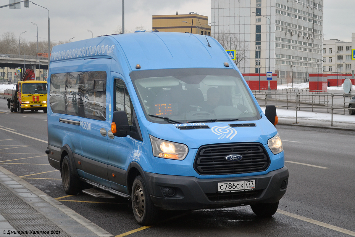 Москва, Ford Transit FBD [RUS] (Z6F.ESG.) № 9755001