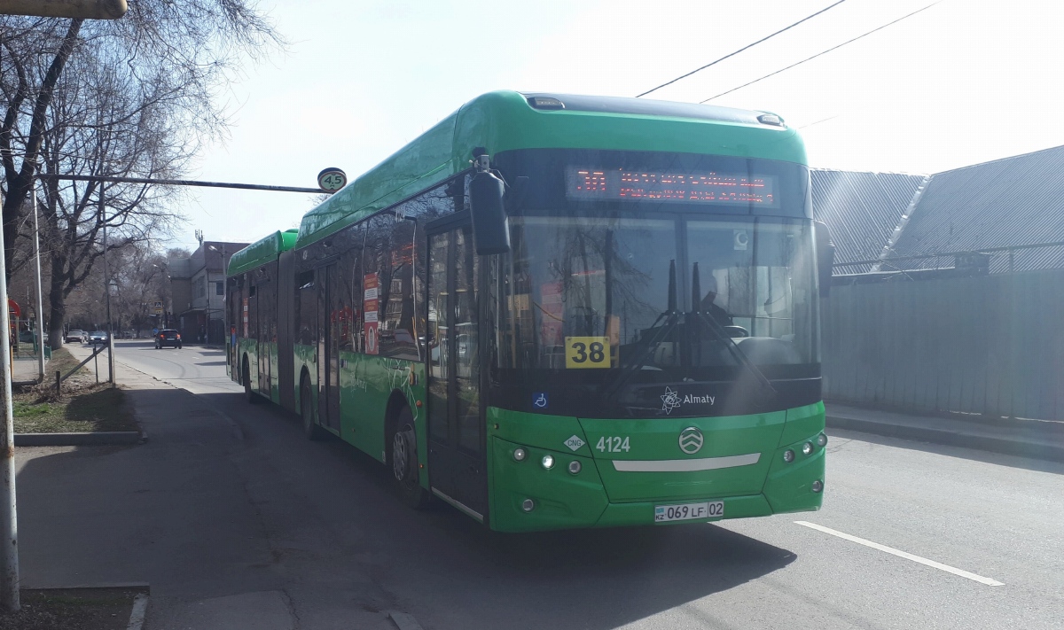 Алматы, Golden Dragon XML6185J13C (Hyundai Trans Auto) № 4124