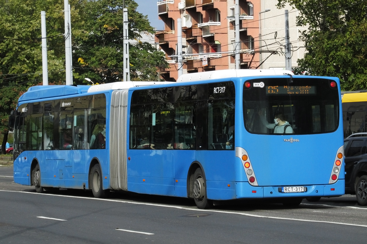 Венгрия, Van Hool New AG300 № RCT-317
