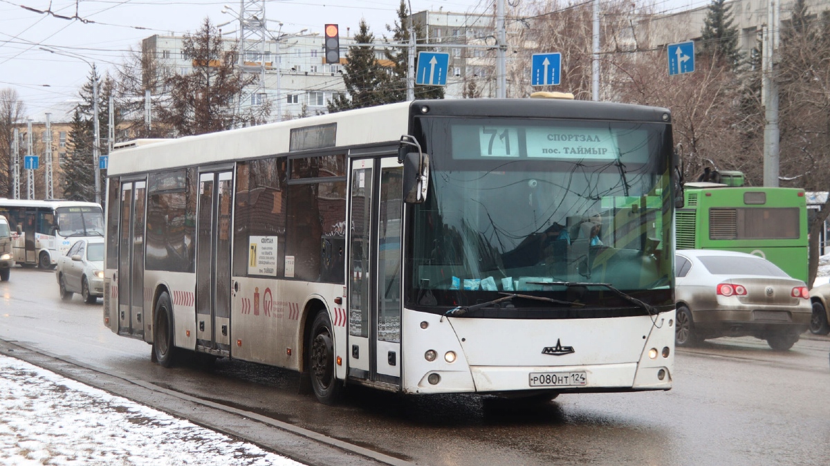 Krasnojarský kraj, MAZ-203.067 č. Р 080 НТ 124 Krasnojarský kraj, MAZ-203.067 č. Р 080 НТ 124