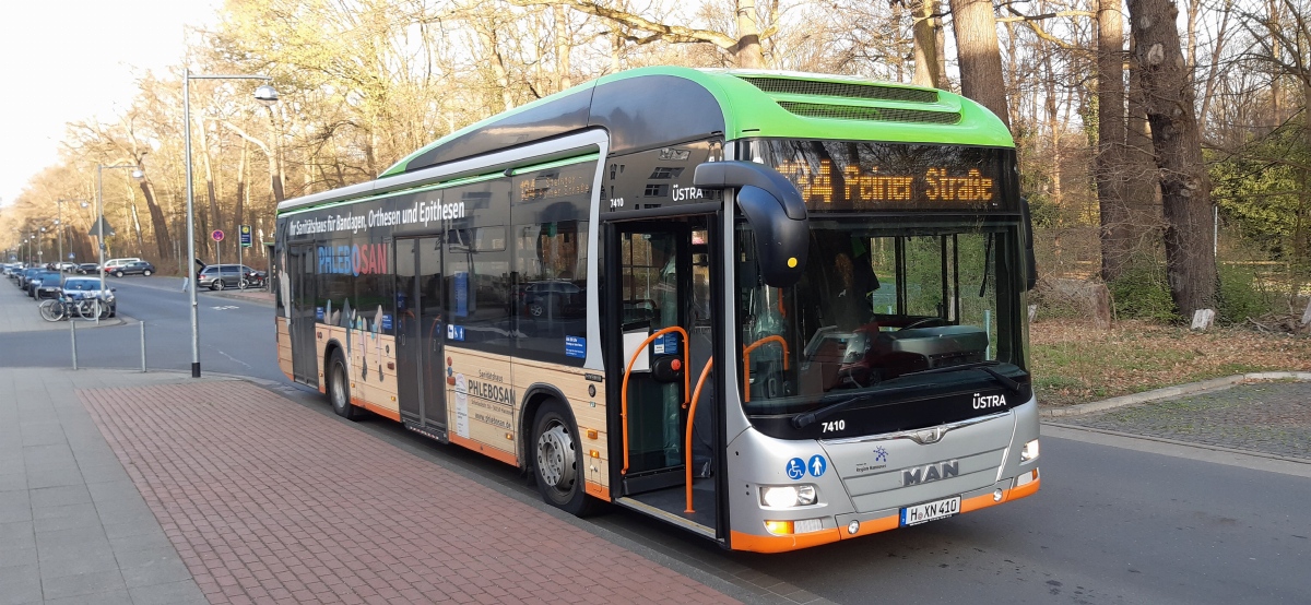 Нижняя Саксония, MAN A37 Lion's City Hybrid NL253 № 7410