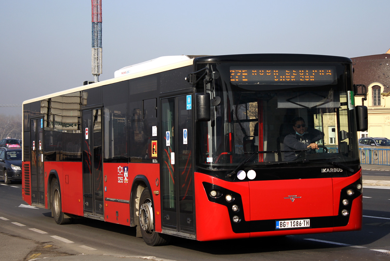 Сербия, Ikarbus IK-112M № 3255