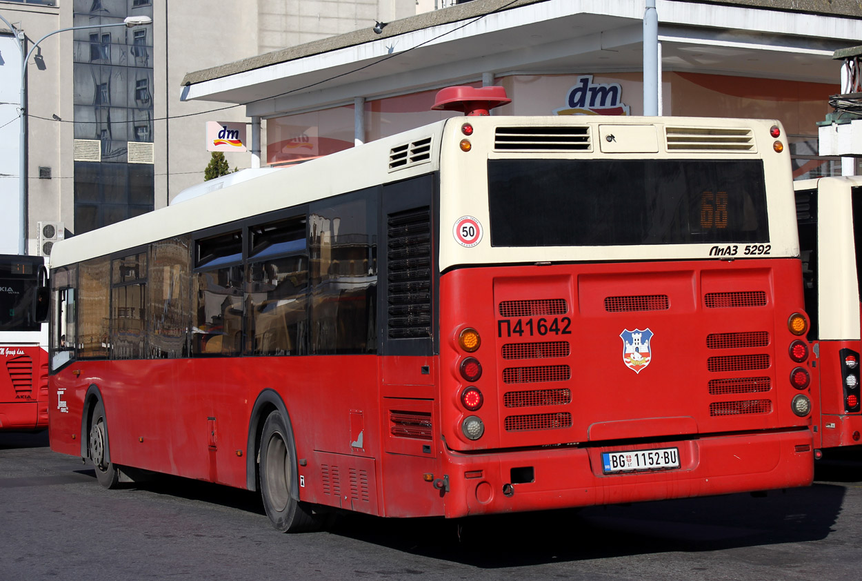 Сербия, ЛиАЗ-5292.56 № П41642
