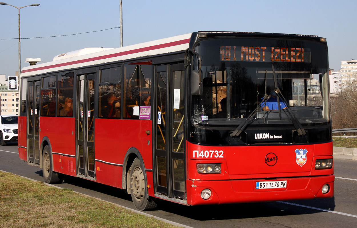 Сербия, ЛиАЗ-5256.53 № П40732