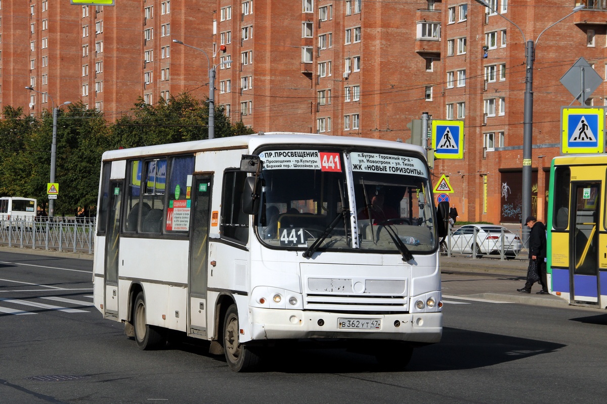 Leningrad region, PAZ-320402-05 # В 362 УТ 47