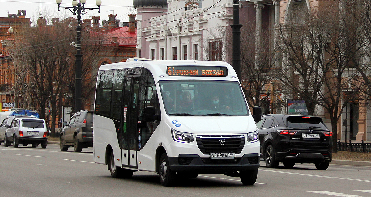 Хабаровский край, ГАЗ-A68R52 City № 4091