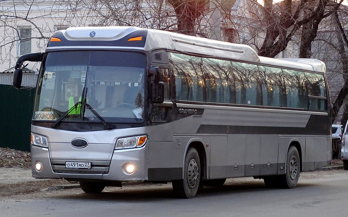 Хабаровский край, Kia Granbird № О 491 МО 27