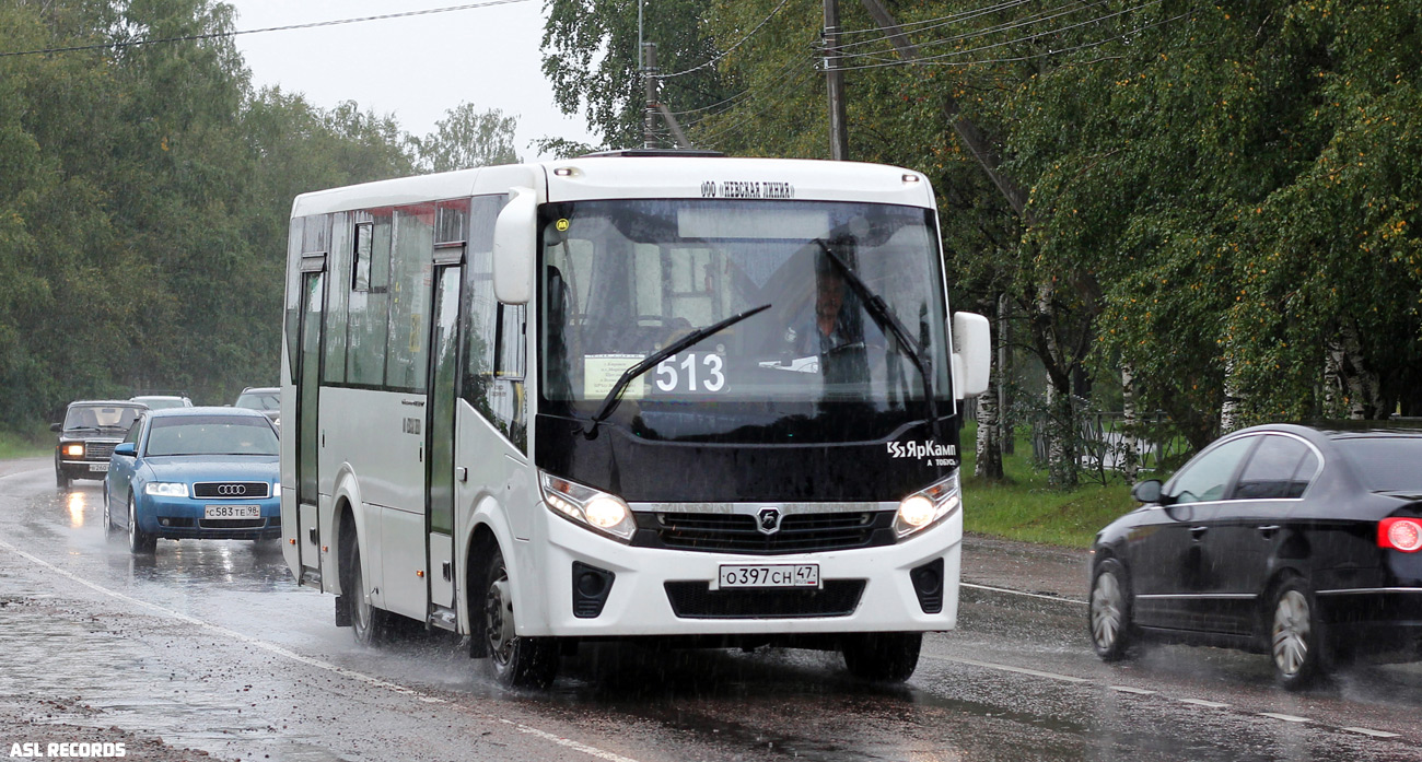 Ленинградская область, ПАЗ-320405-04 "Vector Next" № О 397 СН 47