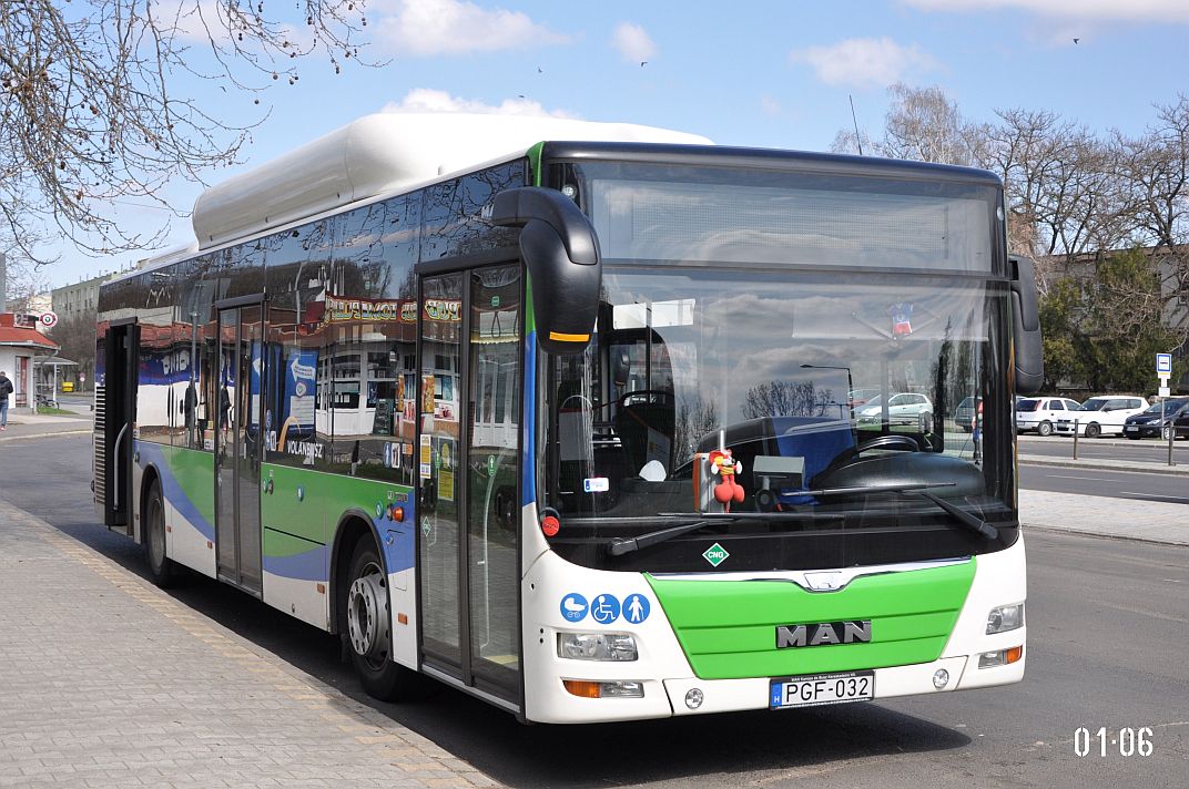 Венгрия, MAN A21 Lion's City NL273 CNG № PGF-032