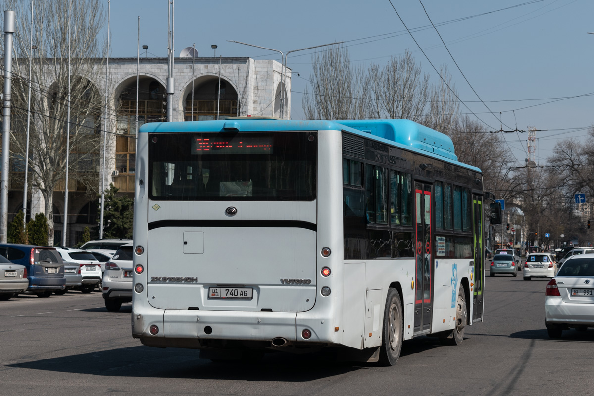Кыргызстан, Yutong ZK6108HGH № 01 740 AG