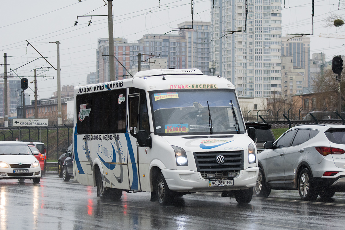 Волынская область, МТК А308.51 Sirius (Volkswagen Crafter) № AC 2890 BB Волынская область, МТК А308.51 Sirius (Volkswagen Crafter) № AC 2890 BB