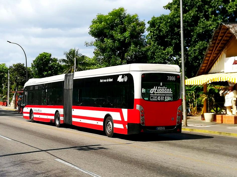 Куба, Van Hool New AG300 № 7866