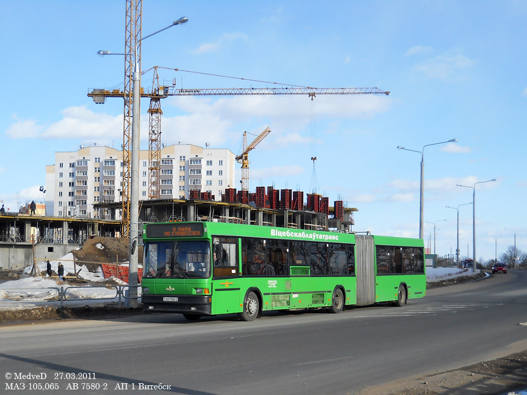 Витебская область, МАЗ-105.065 № 011096