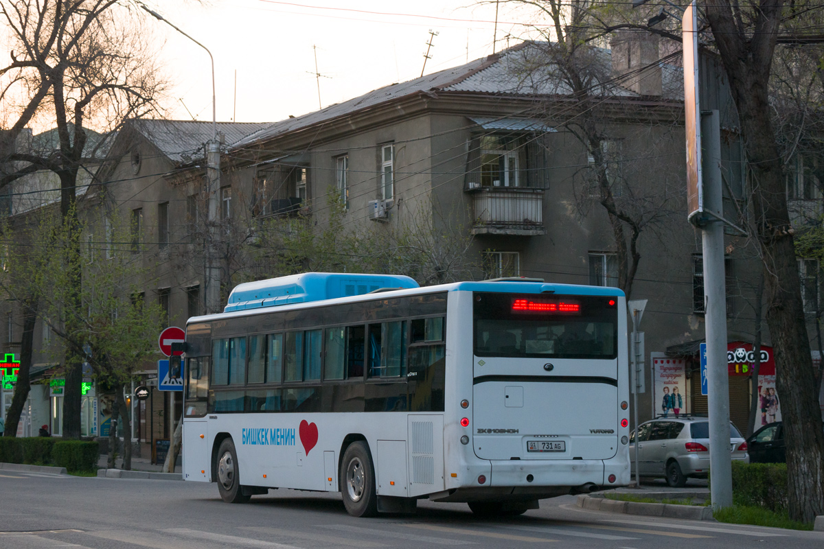 Кыргызстан, Yutong ZK6108HGH № 01 731 AG